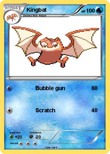 Pokemon Kingbat