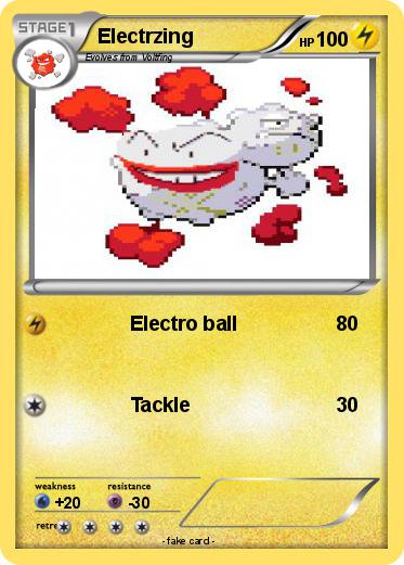 Pokemon Electrzing