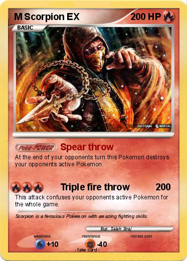 Pokemon M Scorpion EX