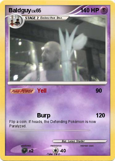 Pokemon Baldguy