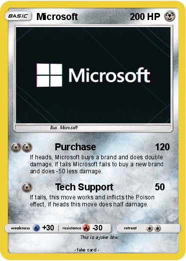 Pokemon Microsoft