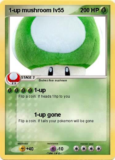 Pokemon 1-up mushroom lv55