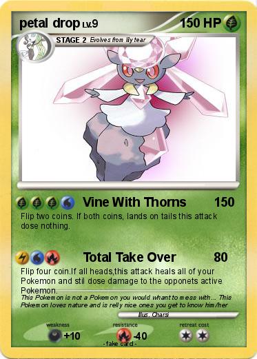 Pokemon petal drop