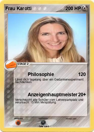 Pokemon Frau Karotti