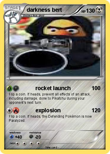 Pokemon darkness bert