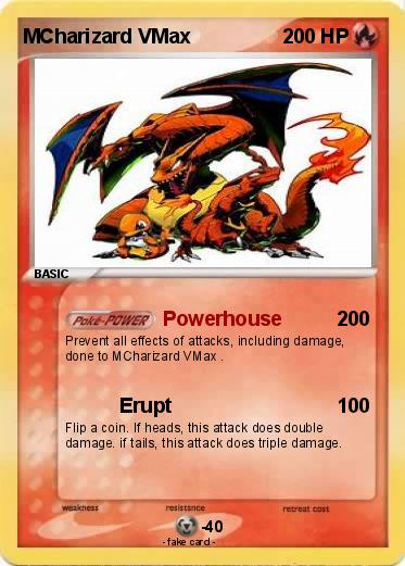 Pokemon MCharizard VMax