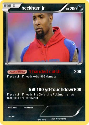 Pokemon beckham jr.