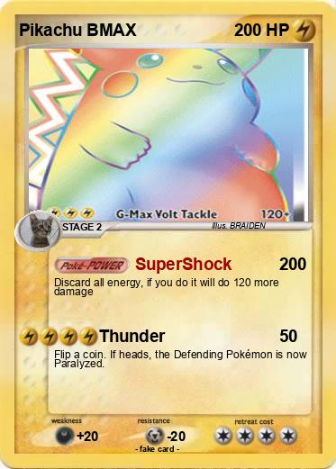 Pokemon Pikachu BMAX