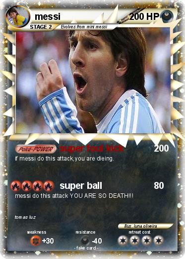 Pokemon messi