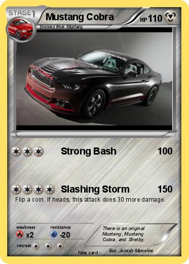 Pokemon Mustang Cobra