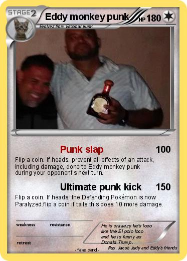 Pokemon Eddy monkey punk