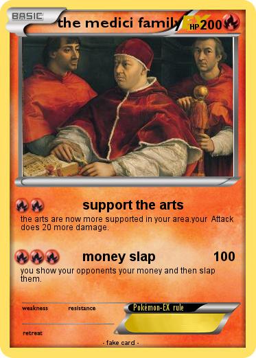Pokemon the medici family