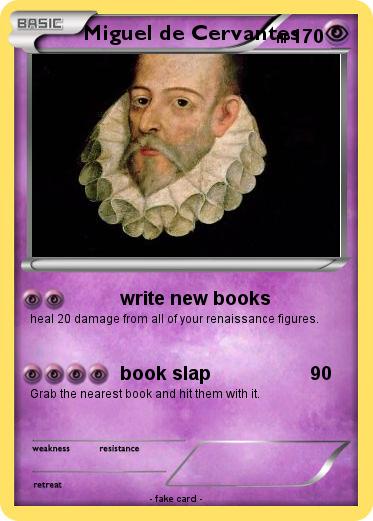 Pokemon Miguel de Cervantes