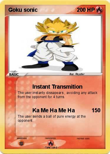 Pokemon Goku sonic