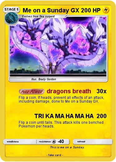 Pokemon Me on a Sunday GX