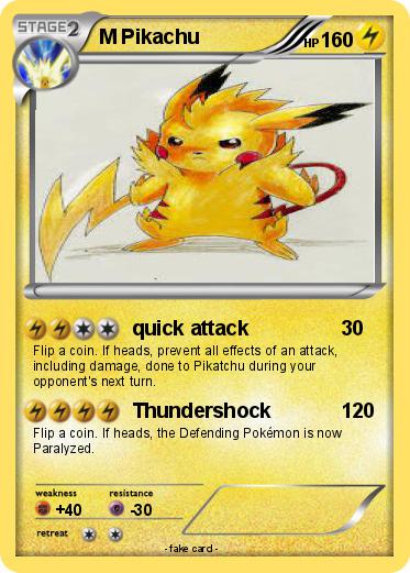 Pokemon M Pikachu