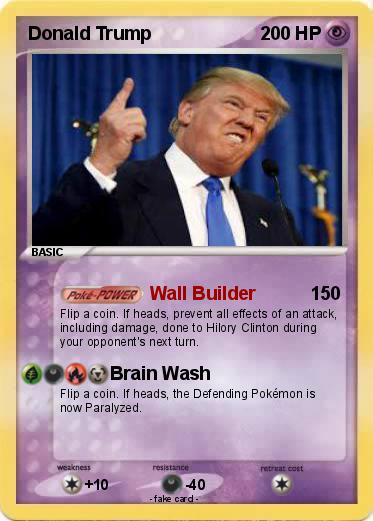 Pokemon Donald Trump