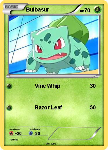 Pokemon Bulbasur