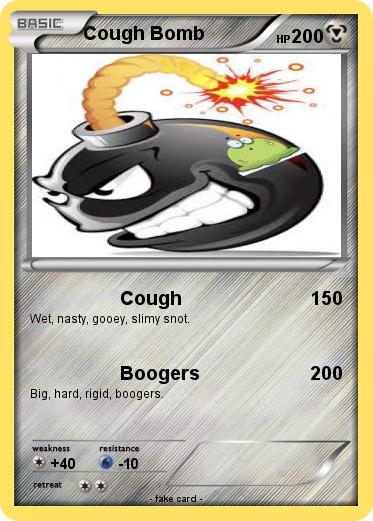 Pokemon Cough Bomb
