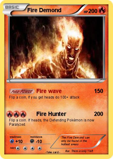 Pokemon Fire Demond