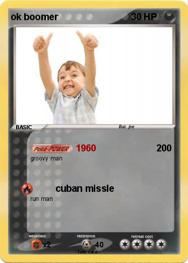 Pokemon ok boomer