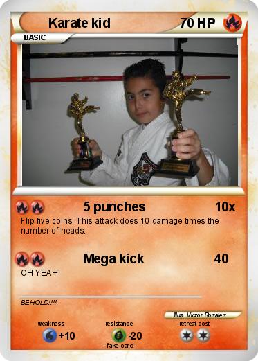 Pokemon Karate kid