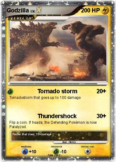 Pokemon Godzilla