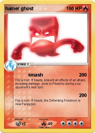 Pokemon hamer ghost