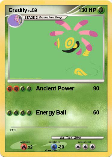 Pokemon Cradily