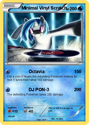 Pokemon Minimal Vinyl Scratch