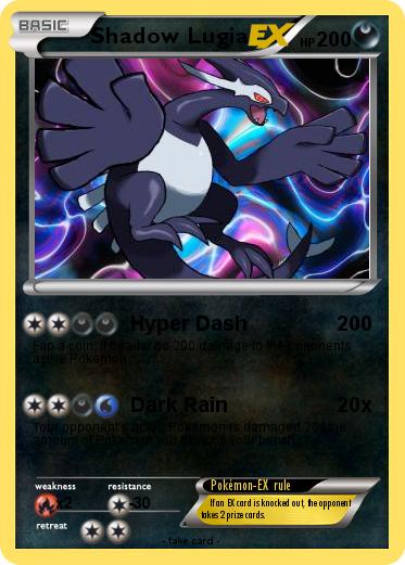 Pokemon Shadow Lugia