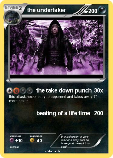 Pokemon the undertaker