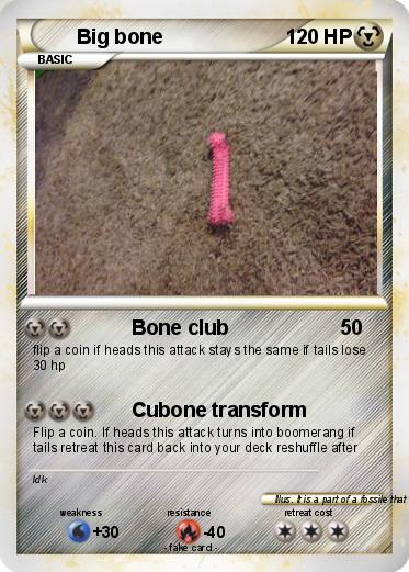 Pokemon Big bone