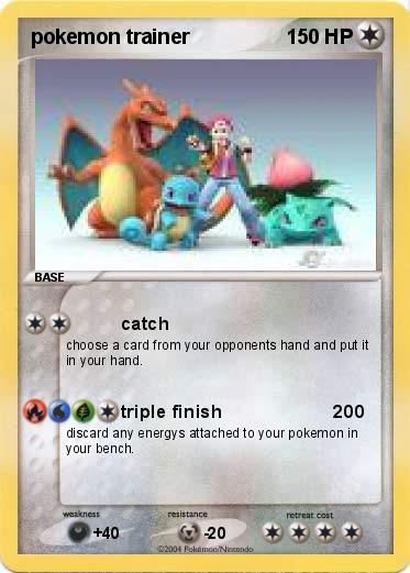 Pokemon pokemon trainer