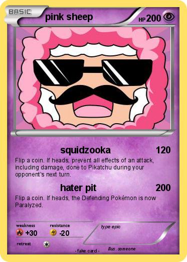 Pokemon pink sheep