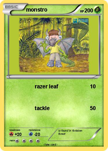 Pokemon monstro