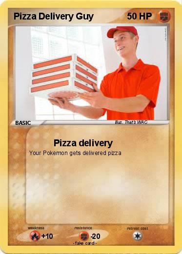 Pokemon Pizza Delivery Guy