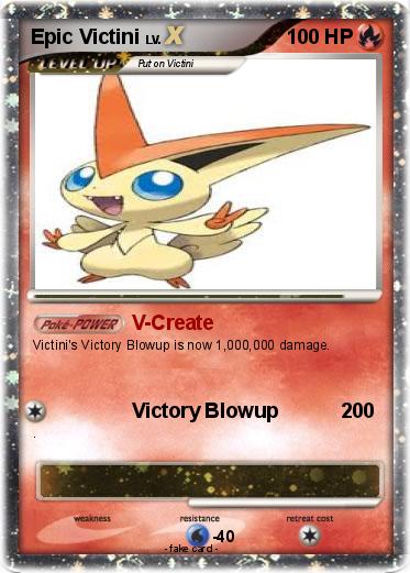 Pokemon Epic Victini