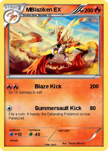 Pokemon MBlaziken EX