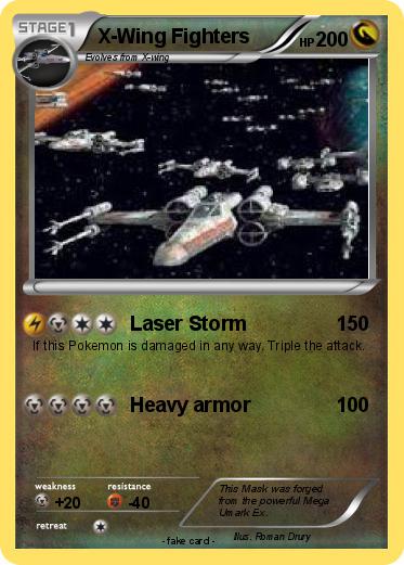 Pokemon X-Wing Fighters