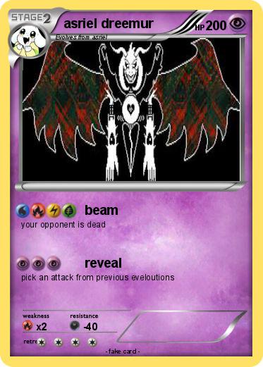 Pokemon asriel dreemur