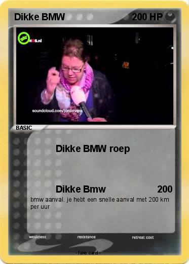 Pokemon Dikke BMW