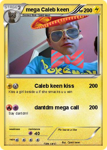 Pokemon mega Caleb keen