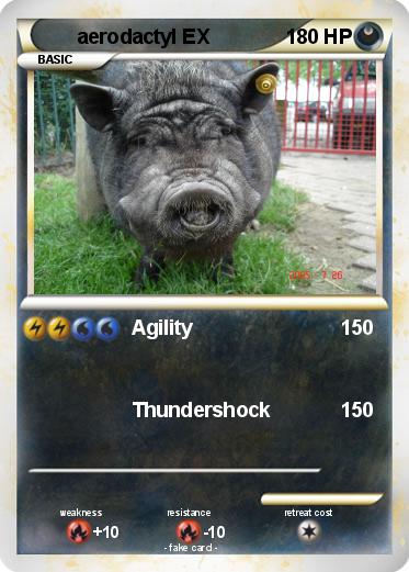 Pokemon aerodactyl EX