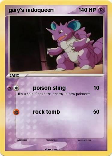 Pokemon gary's nidoqueen