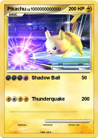Pokemon Pikachu