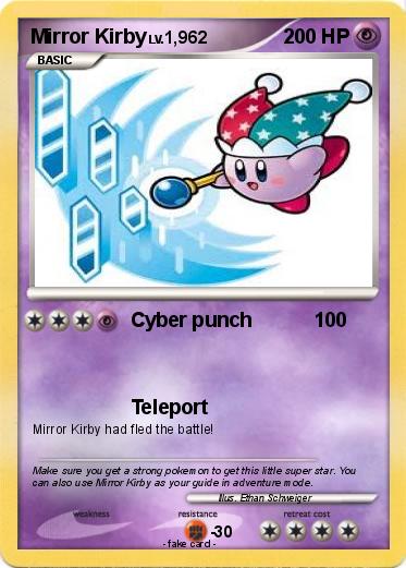 Pokemon Mirror Kirby