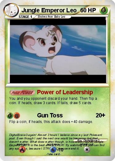 Pokemon Jungle Emperor Leo