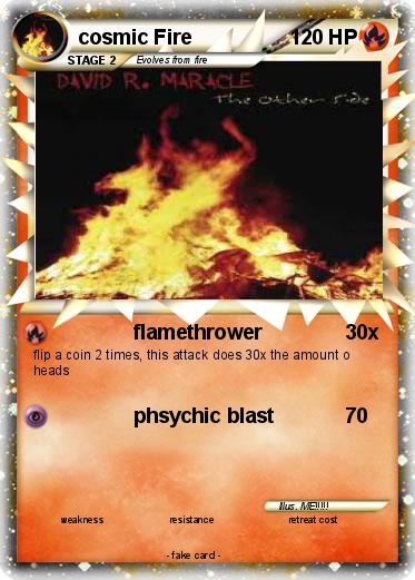 Pokemon cosmic Fire
