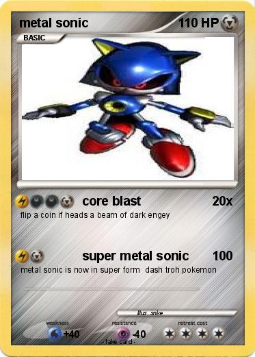 Pokemon metal sonic